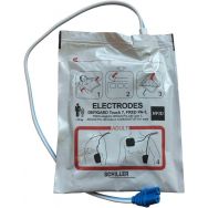 Lot de 2 Electrodes adultes pour défibrillateur FRED PA-1 - Schiller