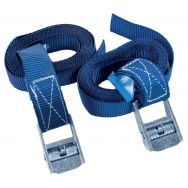 Lot de 2 Sangle d'arrimage à boucle - Force 225 kg - Manutan