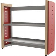 Lot de 2 joues métal Ellipse Enfant