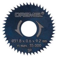 Lot de 2 lames pour miniscie circulaire Dremel Ø 32 mm