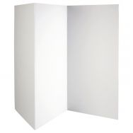 Lot de 2 paravents carton à décorer