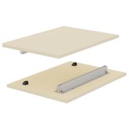 Lot de 2 plateaux tables Nila Rubi