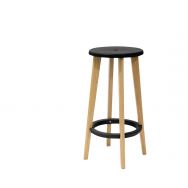 Lot de 2 tabourets hauts Woody