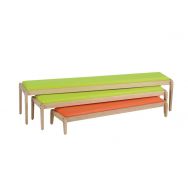 Lot de 3 bancs gigognes Lili