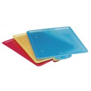 Lot de 3 couvercles transparents pour bacs