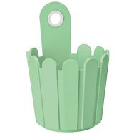 Lot de 4 Mini pot suspension solide vert pastel