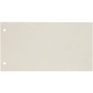 Lot de 500 Feuille de séparation: gris: Infinio