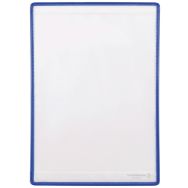 Lot de 5 Pochettes d'affichage adhésive - A4 vertical - Bleu