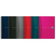 Lot de 5 cahiers reliure intégrale A5 180 PAGES 90G