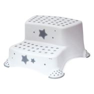 Lot de 5 double marche-pieds antidérapants avec décor