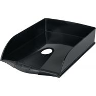 Lot de 6 Corbeille courrier Recycle A4 - noir - Leitz