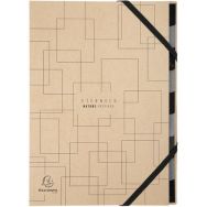 Lot de 8 Trieur harmonika à 9 compatriments