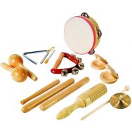 Lot de 8 instruments de musique