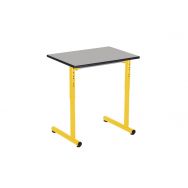 Lot tables et chaises réglables Nila chants surmoulés