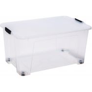 Malle de rangement de 110L avec roulettes - sundis