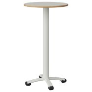 Mange-debout Malibu Ø 60 cm - stratifié chant alaisé
