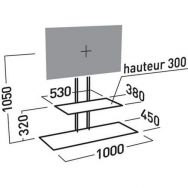 Meuble TV droit - 035061-Erard