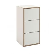 Meuble de rangement fermé avec tiroirs push Bob