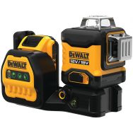 Niveau Laser Multilignes 3X360° Xr 12V/18V - Faisceaux Vert