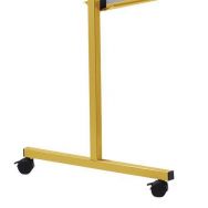 Option de 4 roulettes pour tableau pivotant