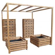 Pack complet murs bacs sol-pergola