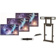 Pack écran plat intéractif visio ajustable série 5G2+ 4K - Optoma