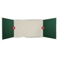 Panneau central pour tableau triptyque Classic émaillé e3 blanc 0,90 x 1,20 m