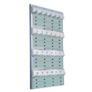 Panneau pour porte-clés Key Clip - Nb de clés :24 - Gris clair