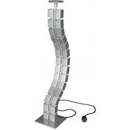 Passage de câble, vertical, longueur 125 cm, argent, 3000