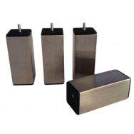 Pied carré inox