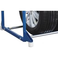 Pieds en plastique pour rack à pneus