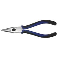 Pince à bec demi-rond coudé 160mm - Manutan