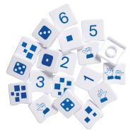 Pions-Numération de 1 à 6