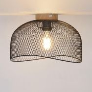 Plafonnier métal Corep OTTAWA H22 cm Ø30 cm