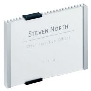 Plaque de porte Infosign format carte de visite 14.9 x 10.