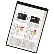 Pochette magnétique Tarifold - Lot de 5 - Noir