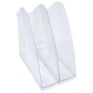 Porte-revues cristal transparent - Manutan
