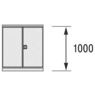 Portes à deux battants - largeur 1000 mm - Bito