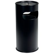 Poubelle-cendrier avec ouverture - 30 L ou 50 L - Manutan