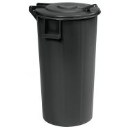 Poubelle avec couvercle - 60 L et 100 L - Manutan