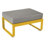 Pouf Bellevie coussin taupe grisé