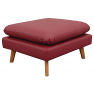 Pouf Riga enduit PVC classé non feu EN 1021-1/2
