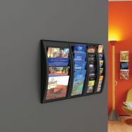 Présentoir mural QuickFit 4 et 5 cases - Paperflow