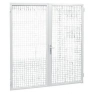 Protection zone entrepôt - Porte grillagée
