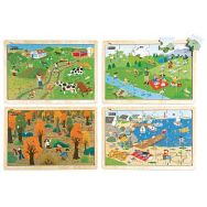 Puzzle bois-La nature