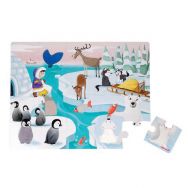 Puzzle tactile la vie sur la banquise