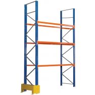 Rayonnage à palettes Easy-Rack - Finition époxy - Manorga