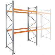 Rayonnage à palettes Easy-Rack - Finition galvanisée - P 1100 mm - Manorga