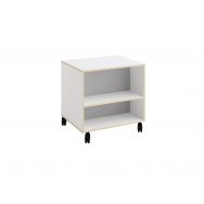 Rayonnage droit double face sur roulettes Filos