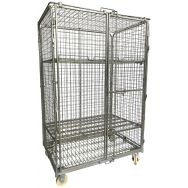 Roll-conteneur maxi de sécurité - 2 étagères - Capacité 600 kg - Manutan